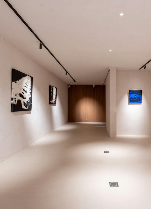 De expositieruimte