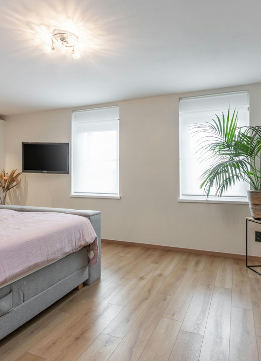 De slaapkamers