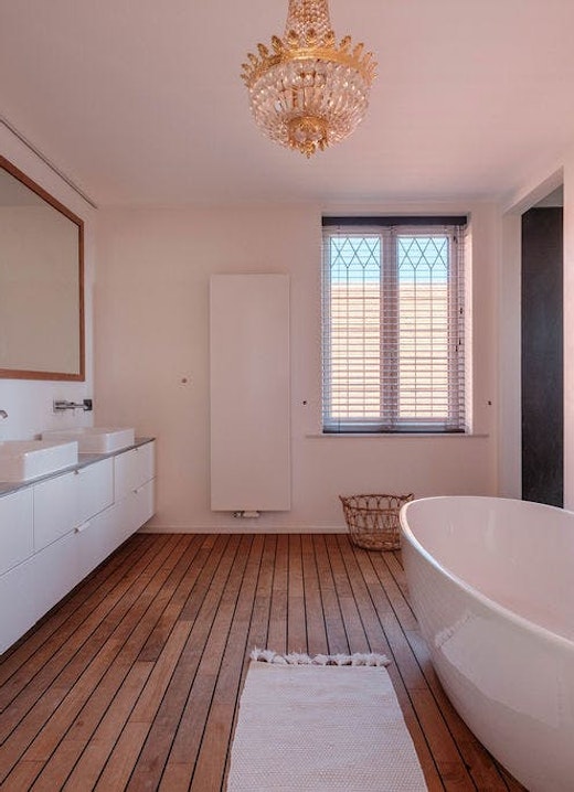 De badkamers