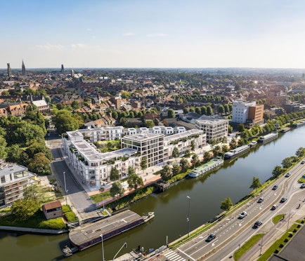 Bedrijfsunits te koop Kolenkaai nieuwbouw Brugge