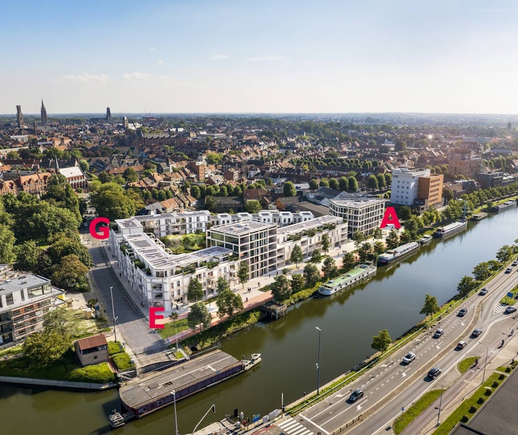 Bedrijfsunits te koop Kolenkaai nieuwbouw Brugge