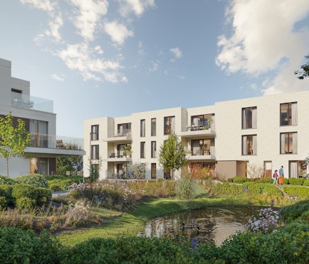 Nieuwbouwproject Kruishove in centrum Kruishoutem