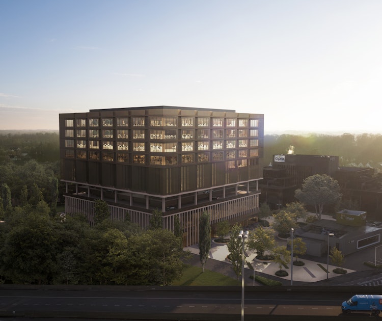 Nieuwbouw kantoren (632 m²-8.602 m²) aan Kortrijksesteenweg
