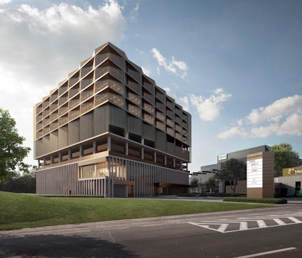 Nieuwbouw kantoren (632 m²-8.602 m²) aan Kortrijksesteenweg