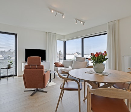 Modern en energiezuinig appartement met royaal terras te koop in Roeselare