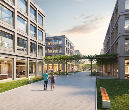 Nieuwbouw kantoren (vanaf ca. 600 m²) te huur in Gent