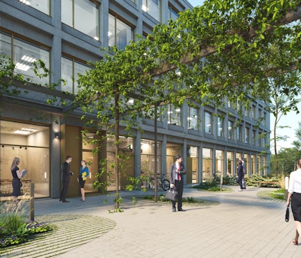 Nieuwbouw kantoren (vanaf ca. 600 m²) te huur in Gent