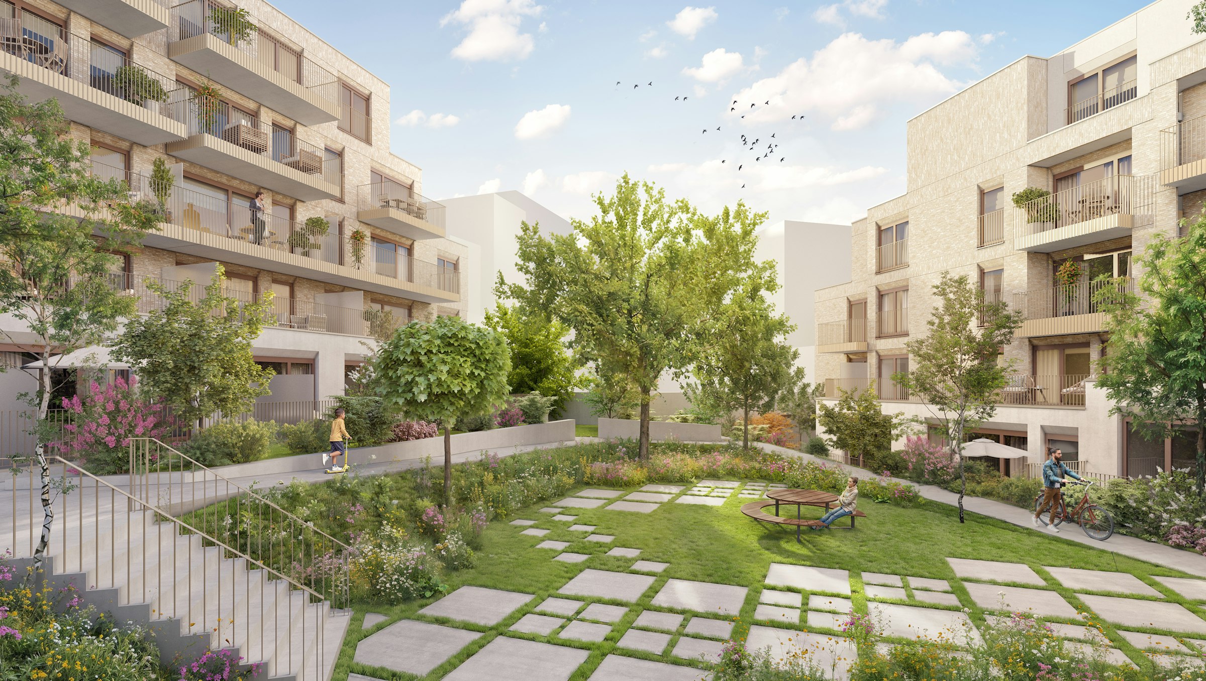 Résidence Longtin: projet neuf à Jette