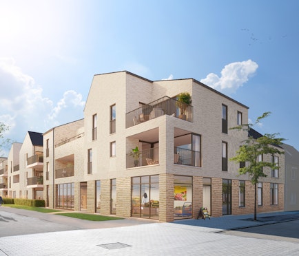 Nieuwbouw appartementen Leenhof te centrum Zedelgem
