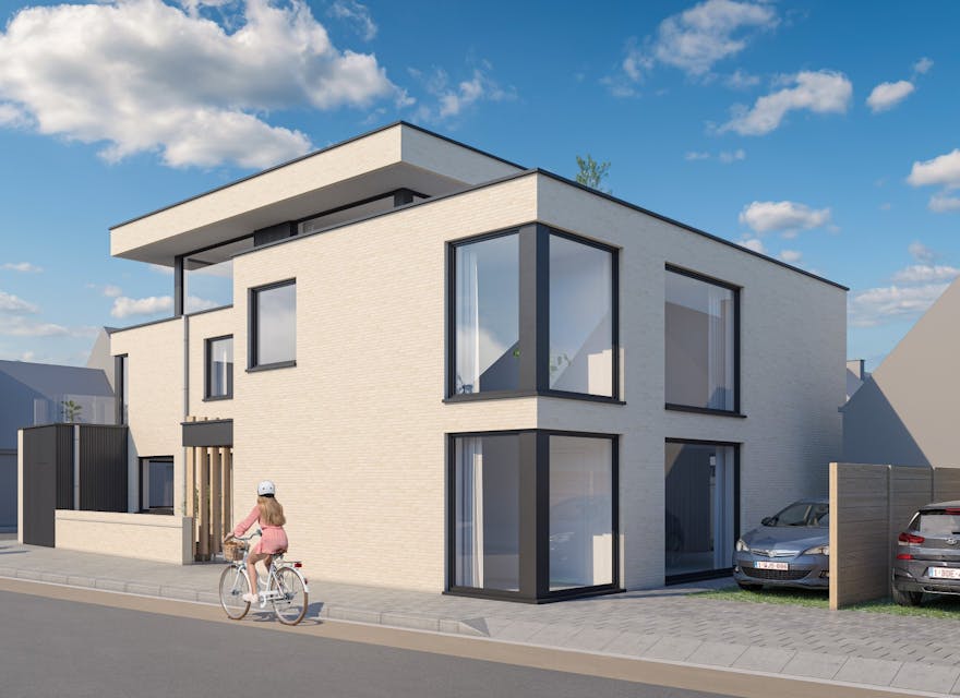 Nieuwbouwwoningen en penthouse te koop in de Switch Road/Veurnestraat in Poperinge!