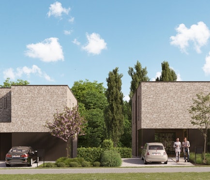 4 belles maisons nouvelle construction 3-façades à Meise