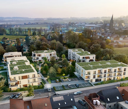 Nieuwbouwproject Kruishove in centrum Kruishoutem